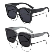 Occhiali da Sole Gepolarizzati - Occhiali da Sole da Viaggio - Occhiali da Sole da Avvolgere - Protezione UV - Occhiali da Sole per Donne - Leggero TR/Materia - Occhiali da Sole da Viaggio da Avvolgere