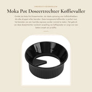 Distributore di caffè trasparente - 150ml - Facile da utilizzare - Distributore di caffè