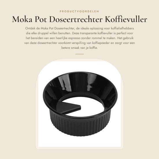 Distributore di caffè trasparente - 150ml - Facile da utilizzare - Distributore di caffè