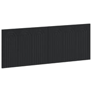 Testiera da Muro ALKMAAR Nero Legno ingegnerizzato 896296