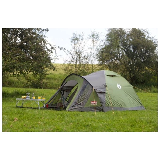 Coleman DARWIN 4 PLUS Tenda a Cupola 4 Persone 7,8 m² Impermeabile 3000 mm colore Grigio