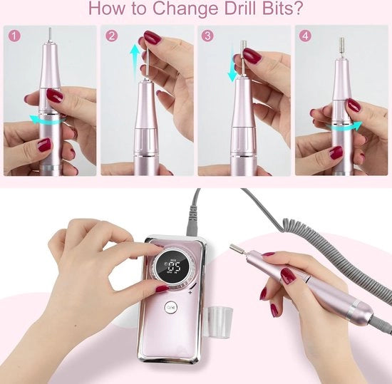 Kit di manicure e pedicure per uso personale e professionale