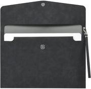 Documententas A4 con manico in PU con tasche Impermeabile con tasche per documenti, cartelle e contenitore per tablet - Nero