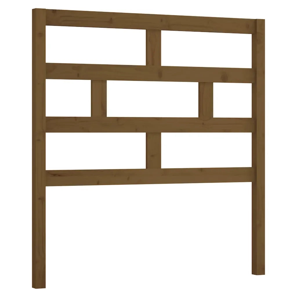 Testiera | Testata per Letto ambra 96x4x100 cm in Legno Massello di Pino