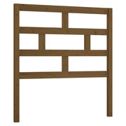 Testiera | Testata per Letto ambra 96x4x100 cm in Legno Massello di Pino