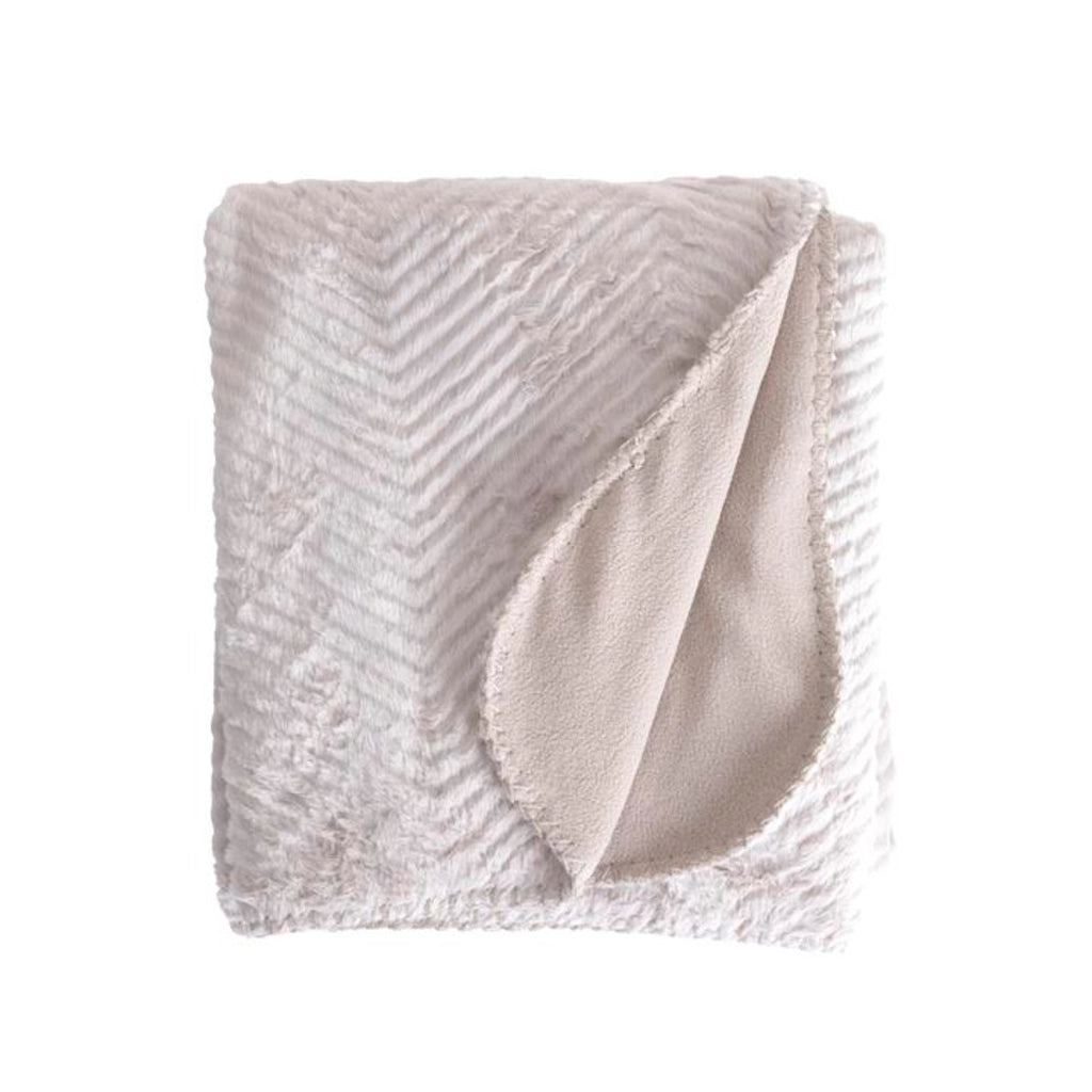 Coperta a quadri beige 130x170cm ARYNDAL