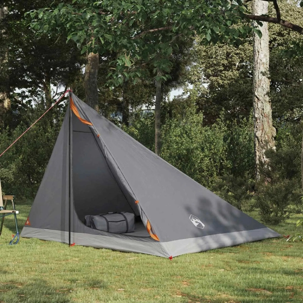 Tenda da backpacking Grigio e arancione 4 persone