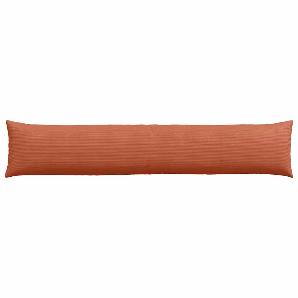 Cuscini da Divano 2 pz-Set di 2 Cuscini per Sofa Rosso Arancio 200 x 40 cm