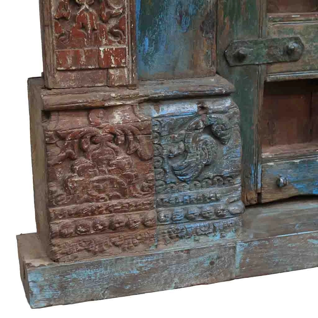 Porta in legno marrone 155x37x226h cm