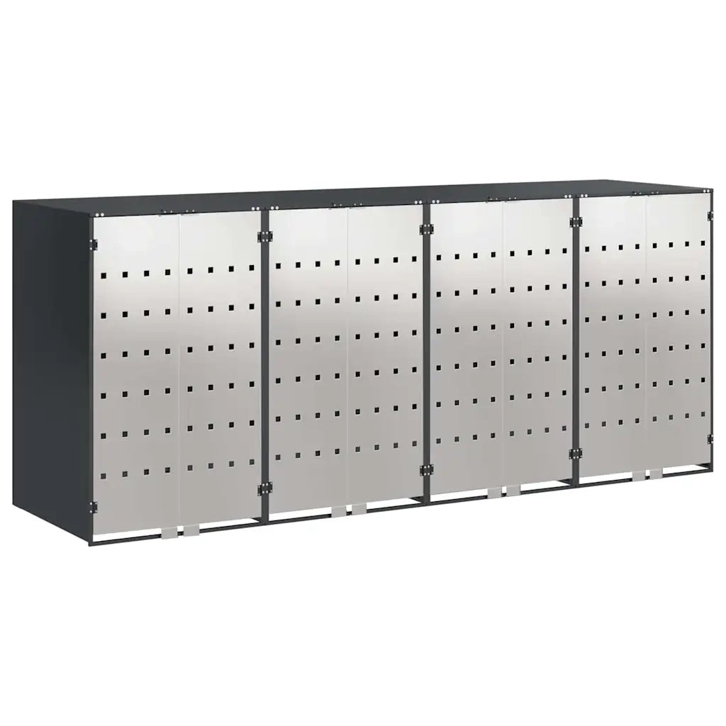 Contenitore per Rifiuti per 3 Bidoni 340 x 77.5 x 115.5 cm 3394780