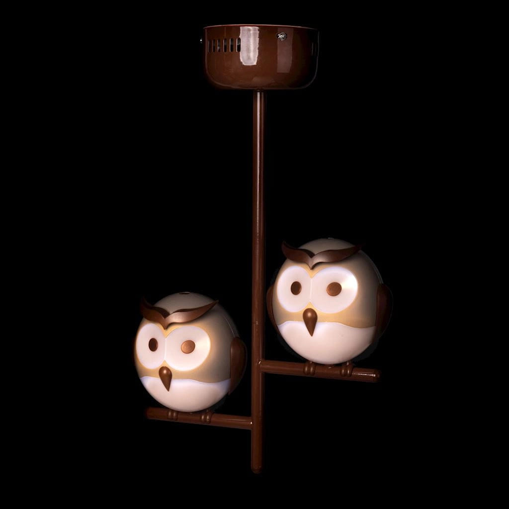 Lampada sospensione bimbi OWL 2xG9 80cm Milagro ML244