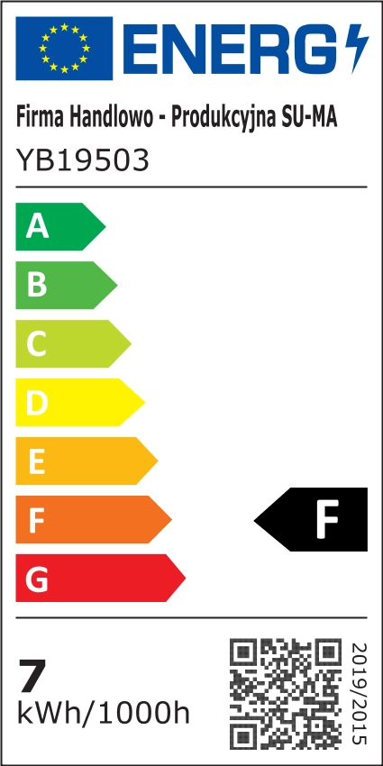 Paletto da giardino 50cm LED 7W grigio IP54 SU-MA Form