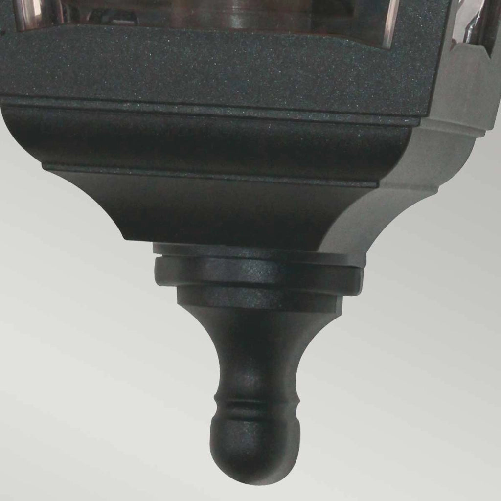 Applique esterna classica nera E27 60W Kerry Elstead IP44