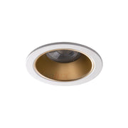 Kanlux GLOZO cornice faretto incasso bianco oro GU10 10W