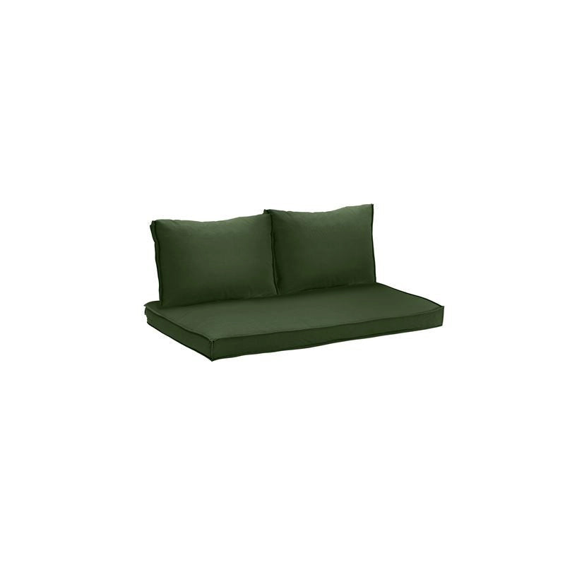 Coussin Loneta ECO 120 x 80 cm - MADISON SÃ©rie Palette - Vert