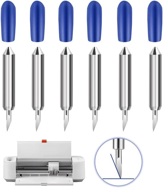 Messen per Cricut Joy - Vervangende Messen - Taglierine Precise - Acciaio Wolfram - Installazione Facile - Per Vinyl/Papier/Carton - Lame di Taglio