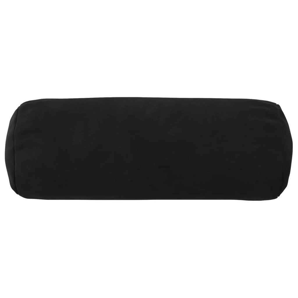 Federa 2 pcs HEERLEN Nero Ø 15 x 40 cm Velluto 923191