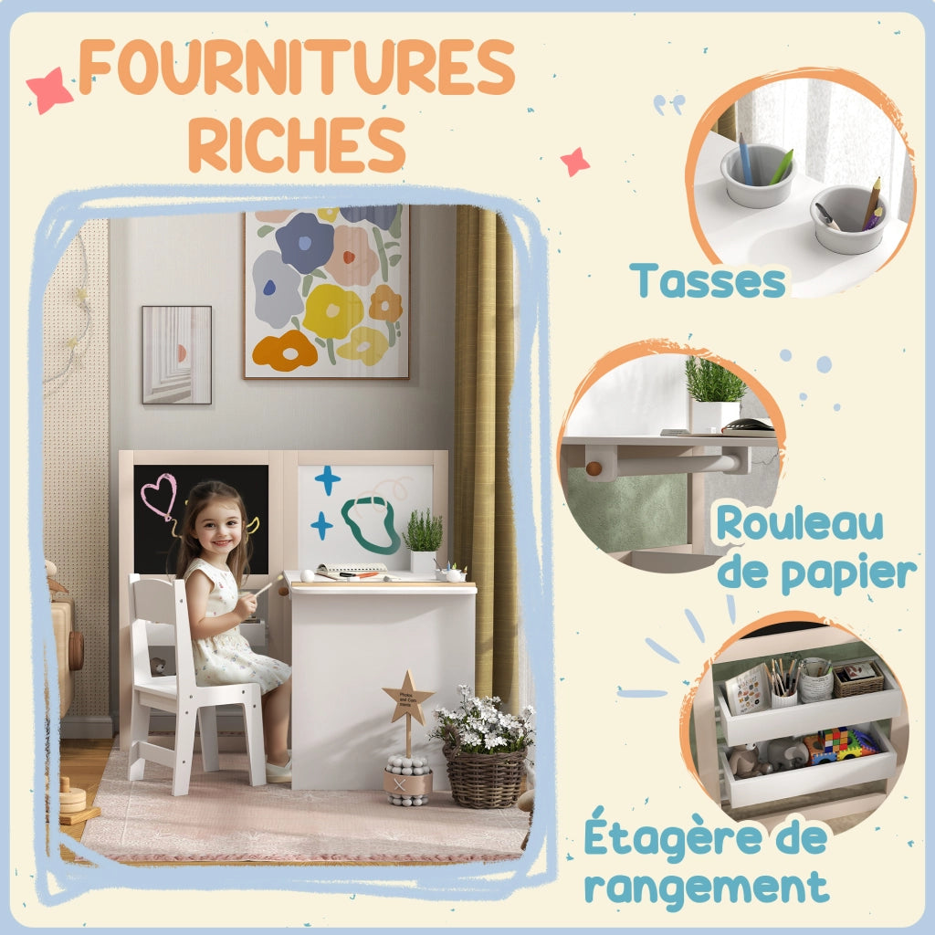Tavolo bambini ¨C Minimal ¨C bianco