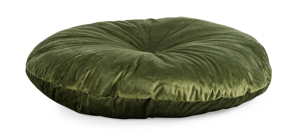 Set di 4 Cuscini Rotondi in Velluto Ø90 cm - ARCADIA