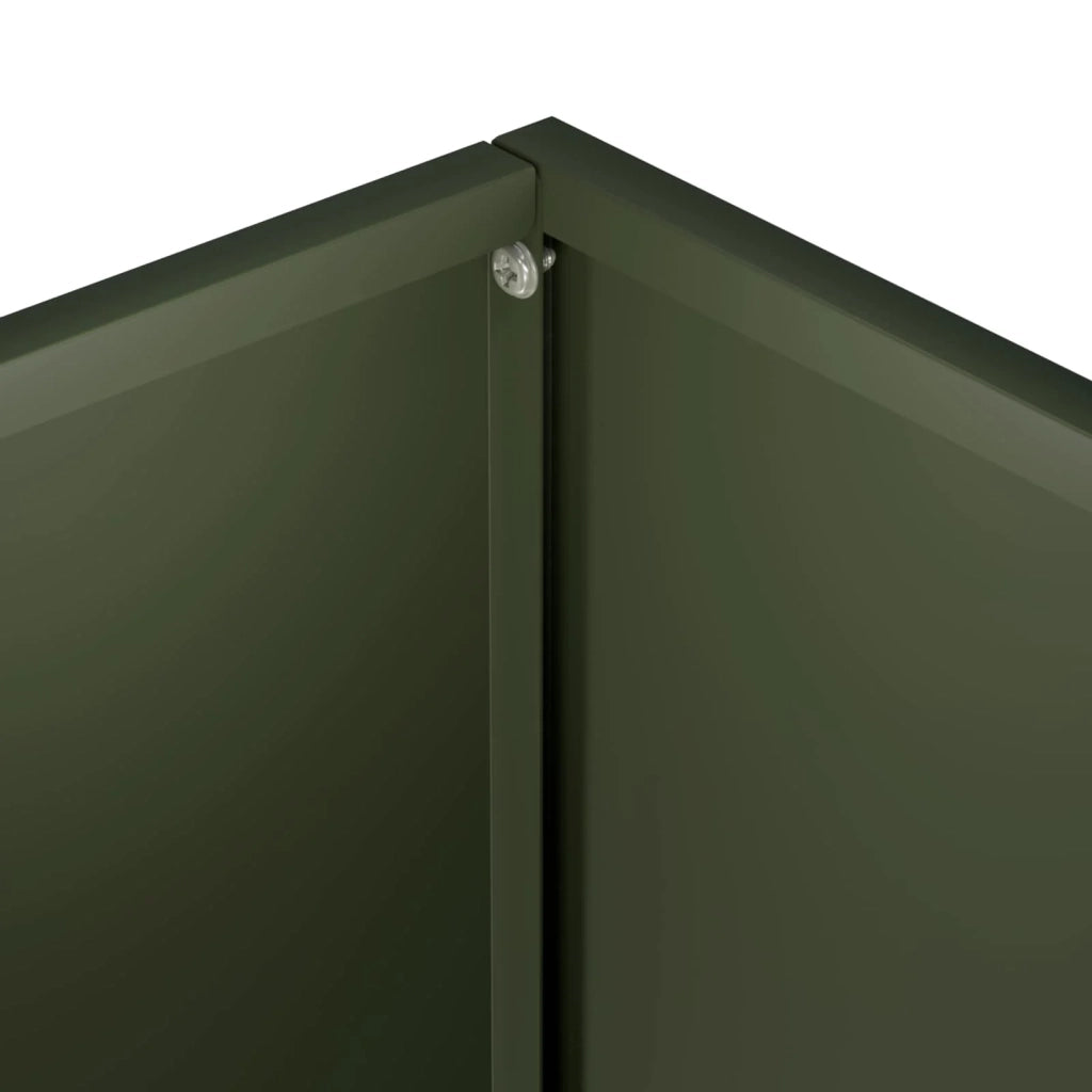 Vaso da giardino Verde Oliva 80 x 40 x 50 cm 8005714