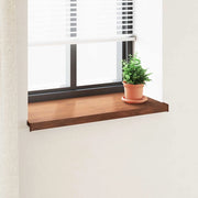 Soglia della Finestra Legno Marrone 80 x 45 x 4,5 cm PVC 42046928