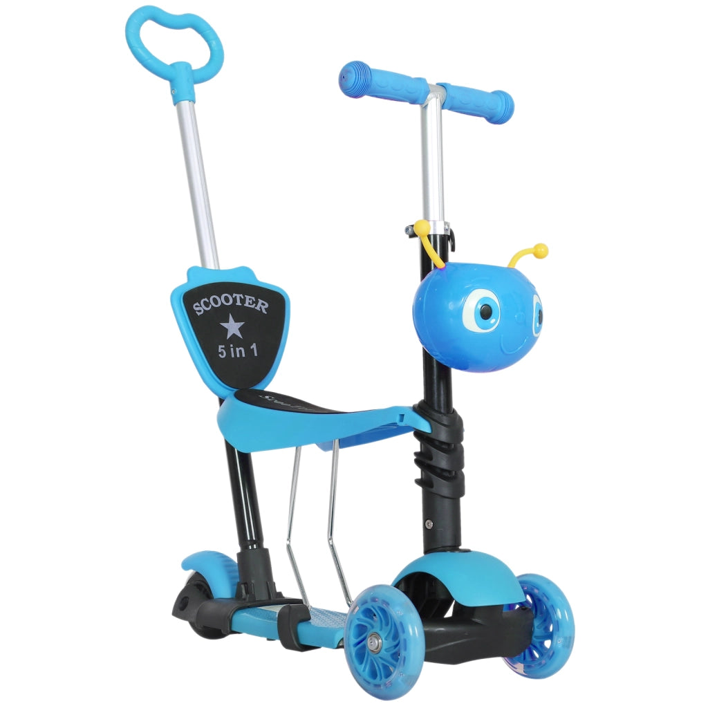 Trottinette Bambini 5 in 1 ¨C zephmum ¨C Blu