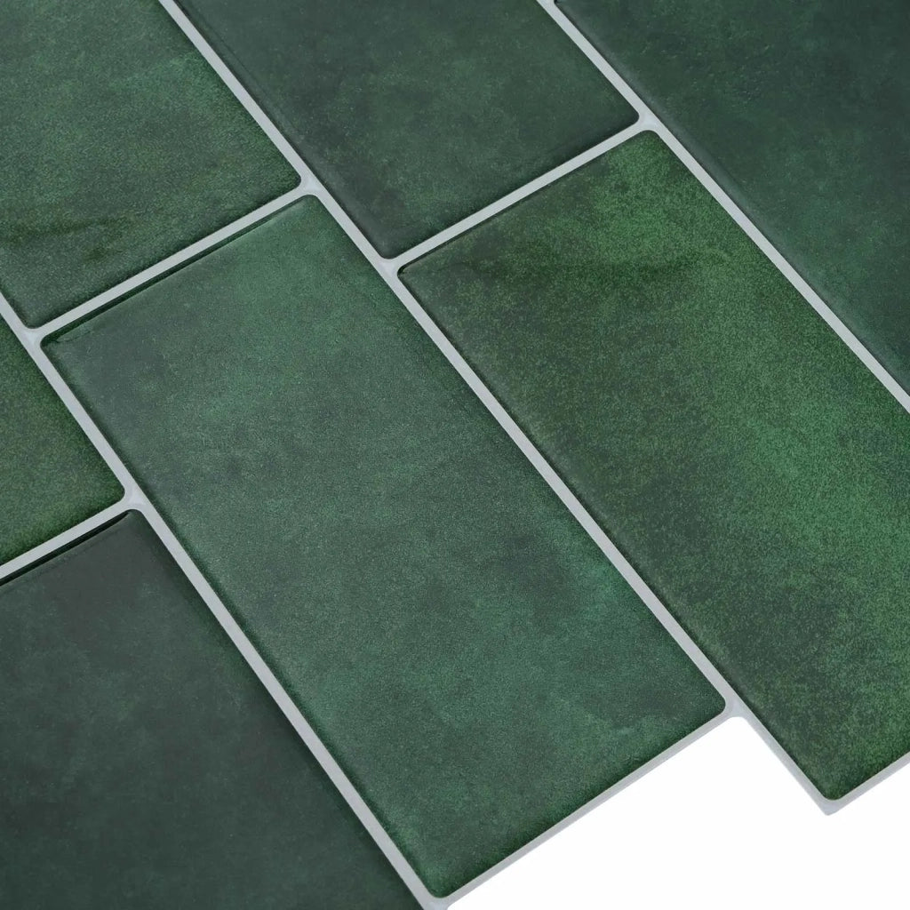 Piastrella subway 50 pcs Verde Scuro 29 x 21 cm 42046143