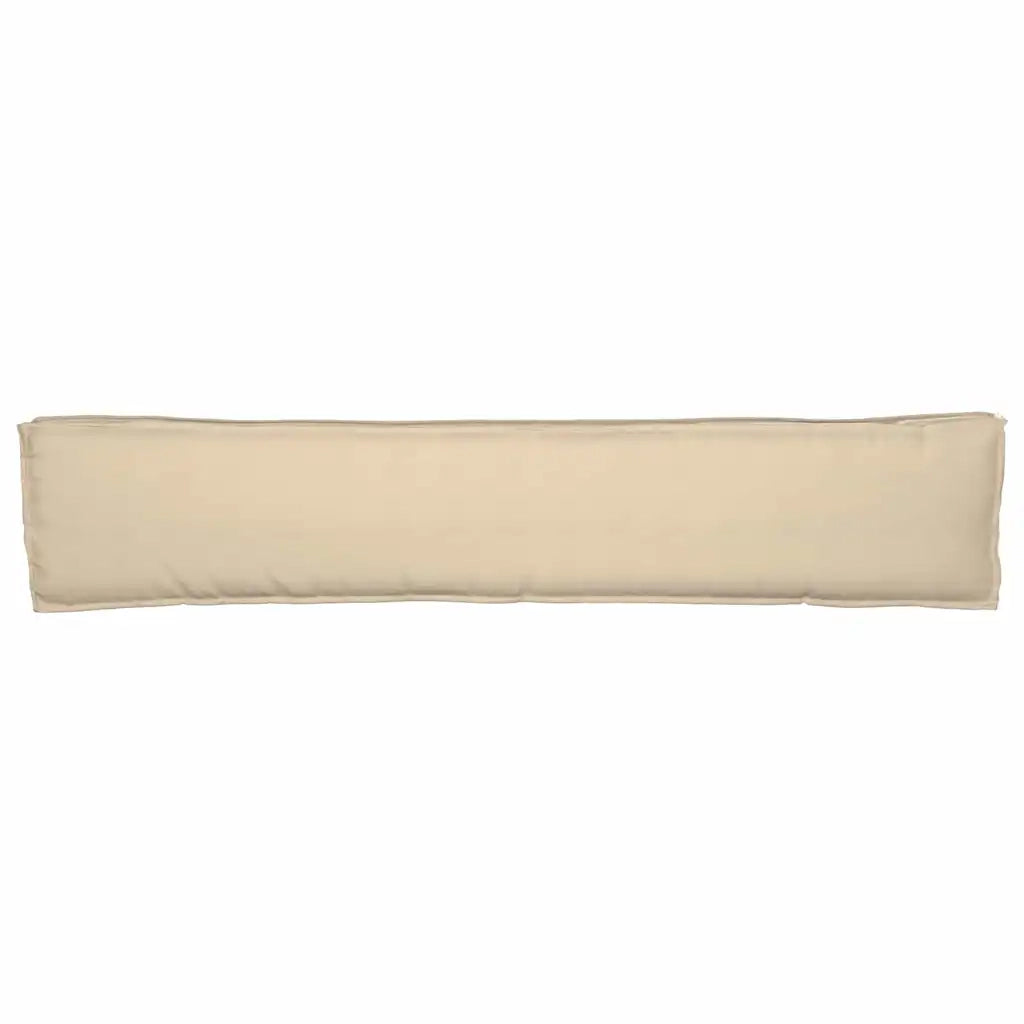 Cuscino per pallet | Cuscini per sedie Beige 200 x 40 x 8 cm Tessuto Oxford