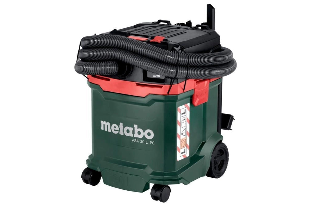 Metabo ASA 30 L PC Aspirapolvere a cilindro Secco e bagnato 30 L 1200 W 78 dB colore Nero Verde Rosso