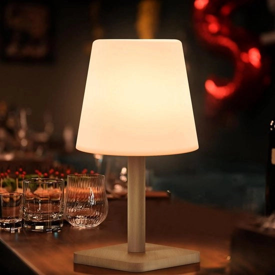 Lampada da Tavolo Ricaricabile - Lampada da Tavolo Senza Fili - Moderna - Lampada da Scrivania - Premium