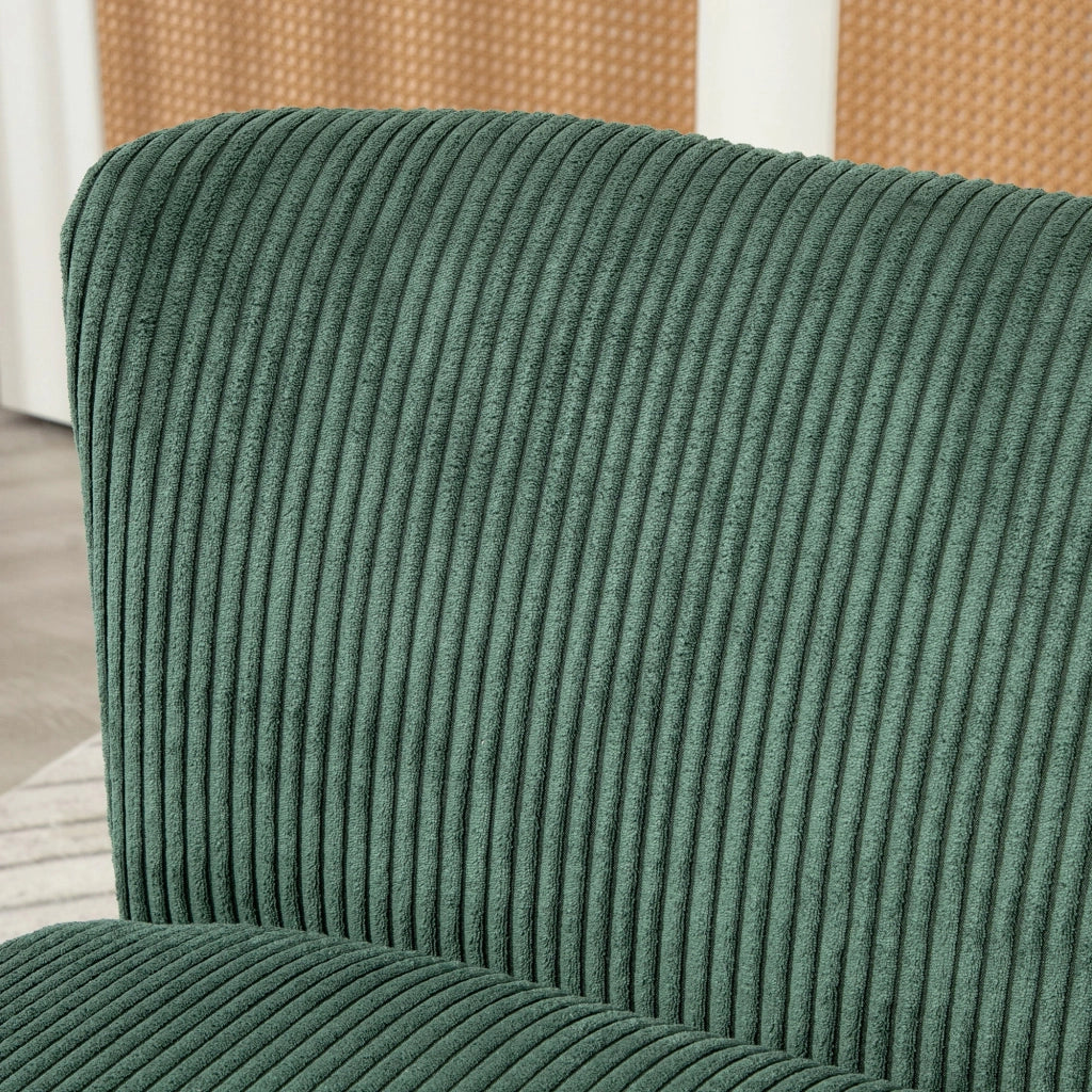 Divano 2 posti in velluto ¨C Xylo ¨C Verde 117x56,5x77 cm