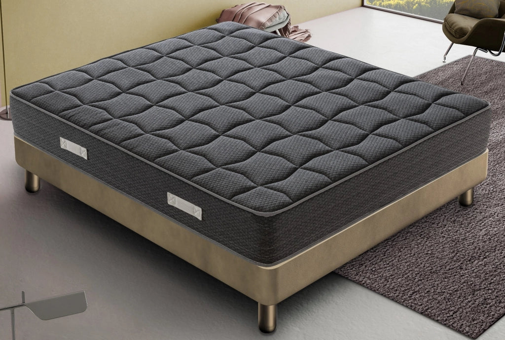 Materasso Singolo 90x190 Memory Foam - Altezza 20 cm - Ortopedico - Rigidità H4 – Blackmoon