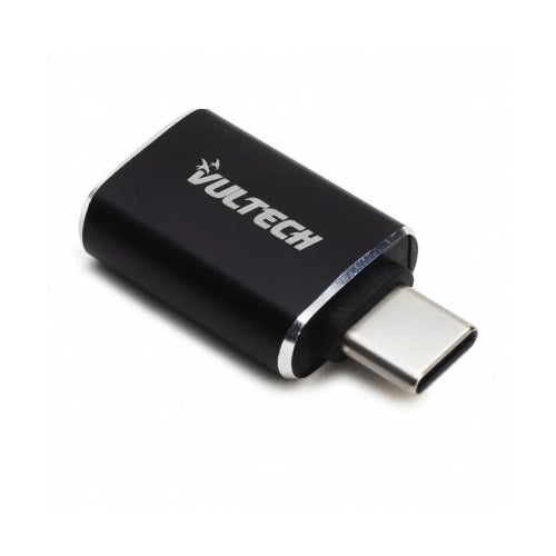 ADATTATORE VULTECH ADP-02P USB 3.0 TO TYPE-C - ALLUMINIO - NERO