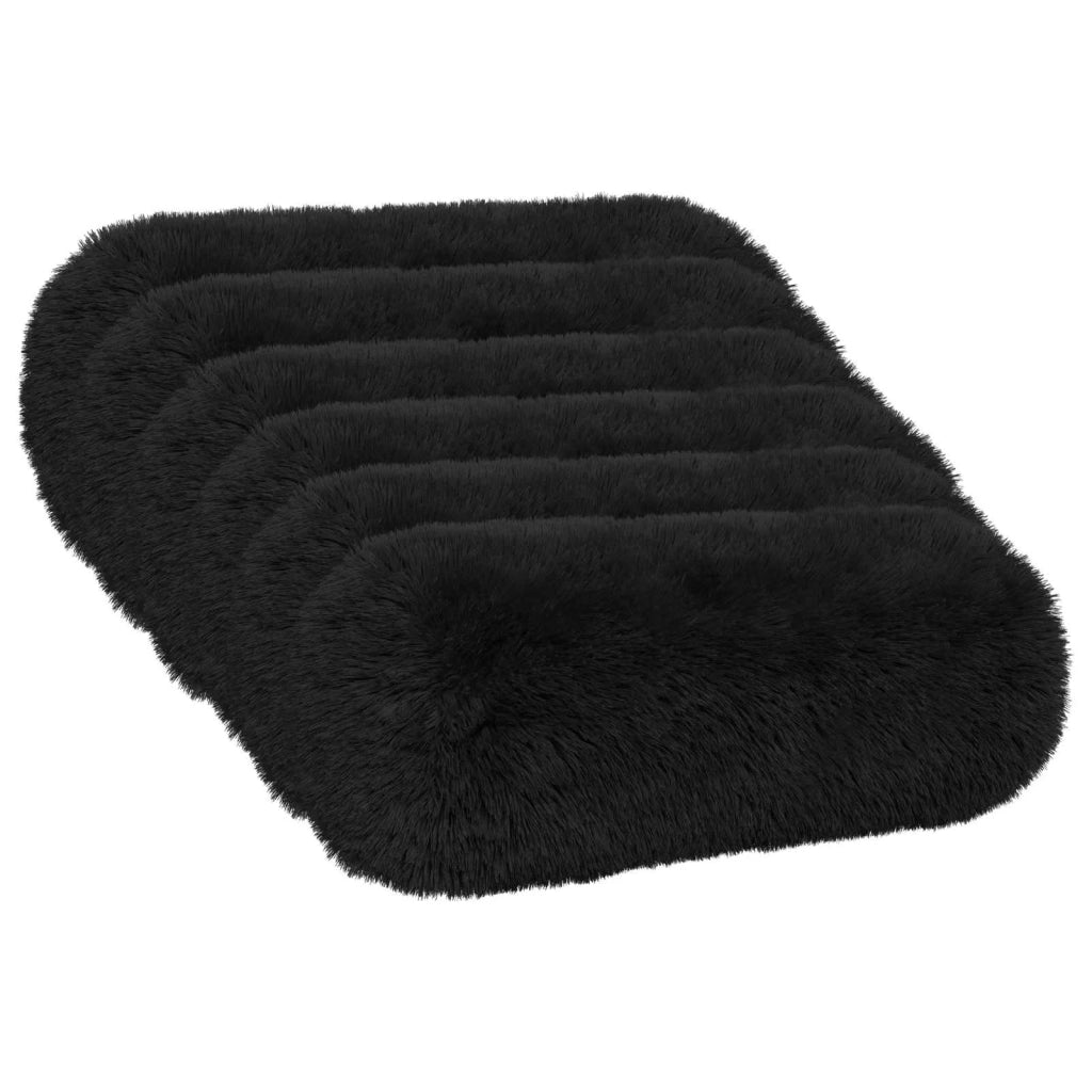 Federa 6 pcs HEERLEN Nero Ø 15 x 40 cm Fleece PV 923386