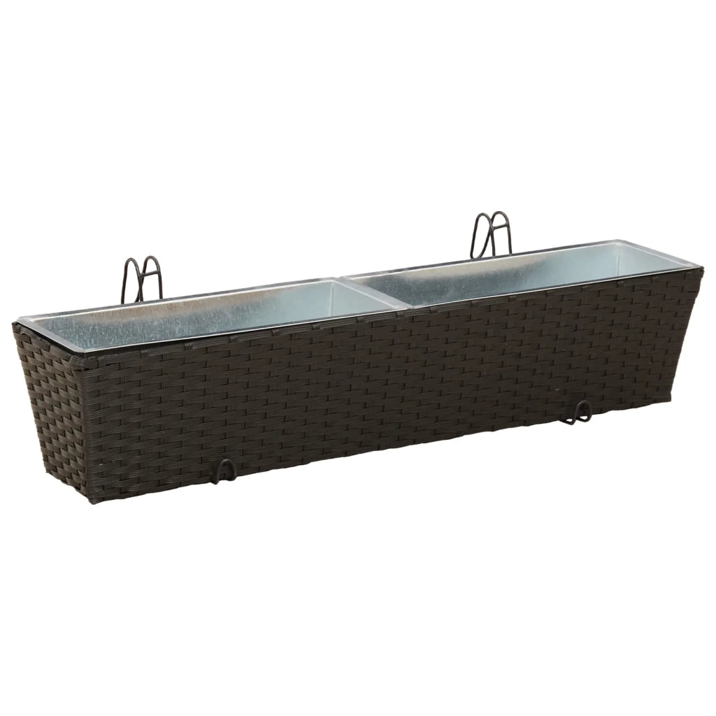 Ringhiera 2 pcs 80 x 17 x 17 cm Metallo 42026968