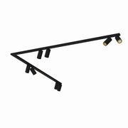 Nowodvorski Mono Corner barra spot soffitto 8xGU10 nero