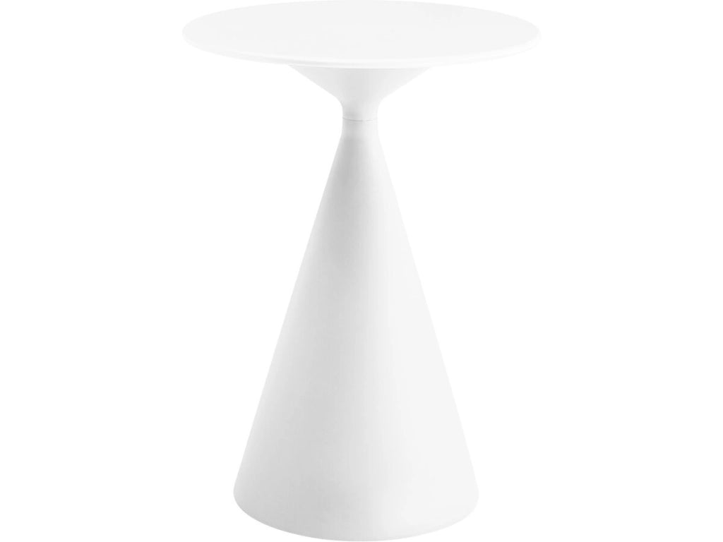 Tavolo bistrot da giardino ⌀80 cm "Néora" - Bianco