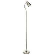 Lampada da terra nichel flessibile GU10 Endon Classic Flexi