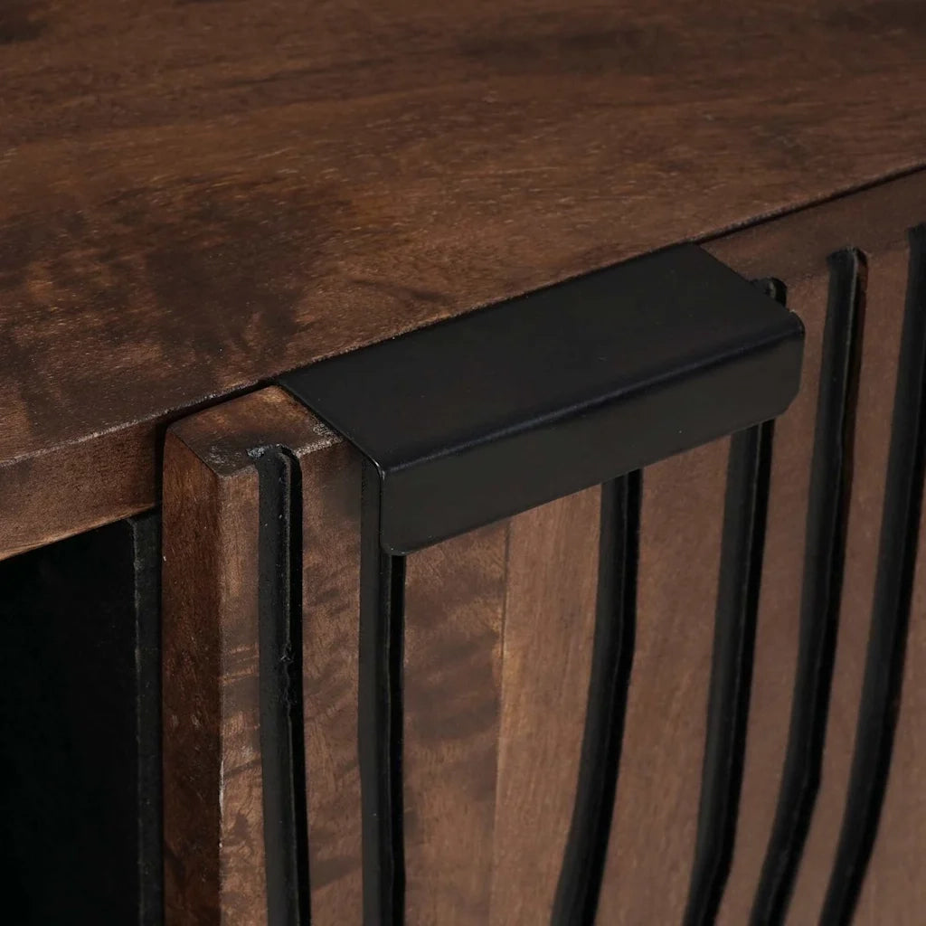 Mobile TV-Credenza per TV Noce 80 x 33 x 46 cm Legno multistrato