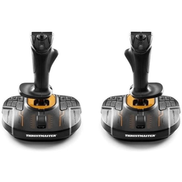 Thrustmaster t.16000m fcs space sim duo joystick pc analogico/digitale usb nero, arancione - 2960815