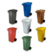 BIDONE PER LA RACCOLTA DIFFERENZIATA 240 lt - Colore verde