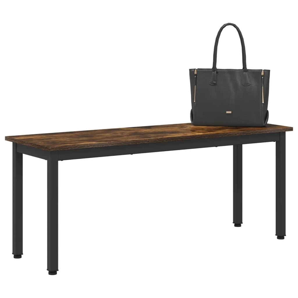 panchina Quercia Fumosa 110 x 35 x 45 cm Legno multistrato 892598