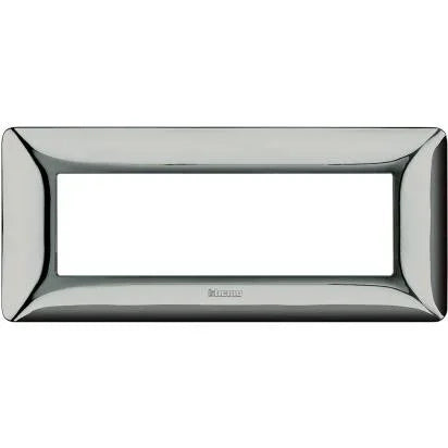 Placca Bticino Matix 6 moduli cromo lucido AM4806GCR
