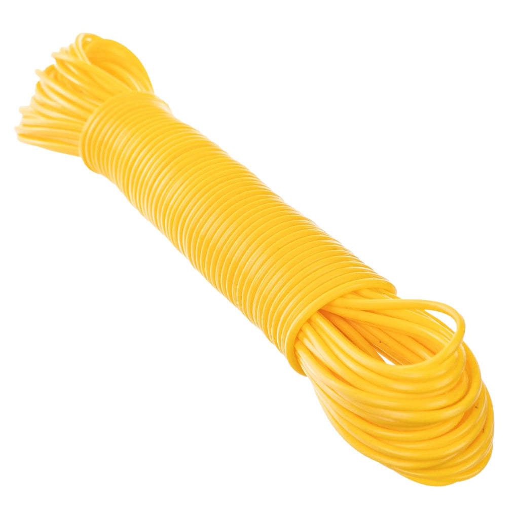 Stendibiancheria KADAX, robusto, lungo 20 metri, con corda di inserimento, ideale per balconi.