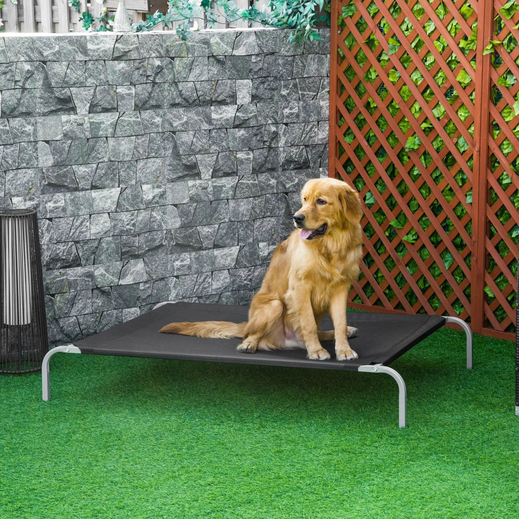 Cuccia per Cani Interno Esterno ¨C Minimal ¨C Nero 130x90x20cm