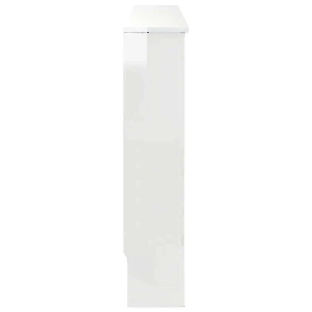 Copertura per radiatori Bianco Lucido 112 x 19 x 81,5 cm 884107