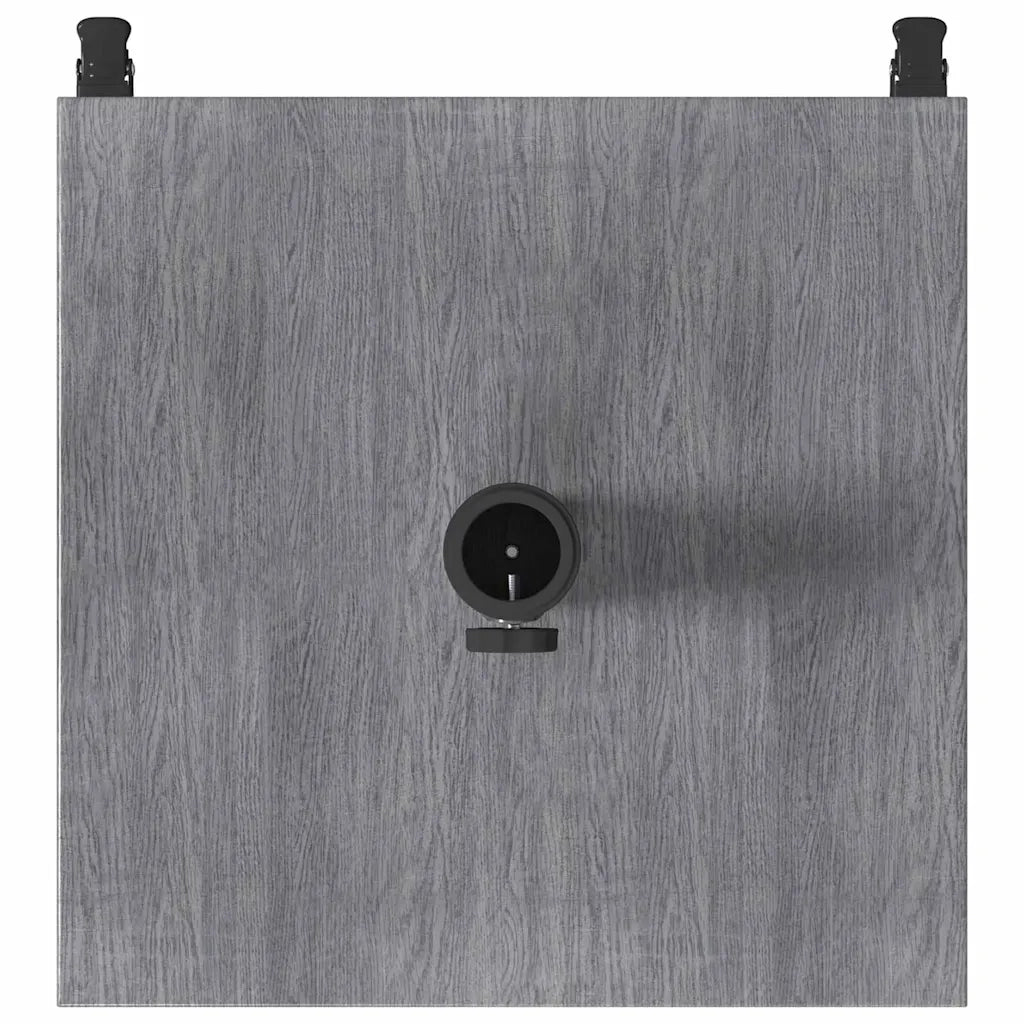 Base per Ombrello da Esterno Aspetto legno grigio scuro