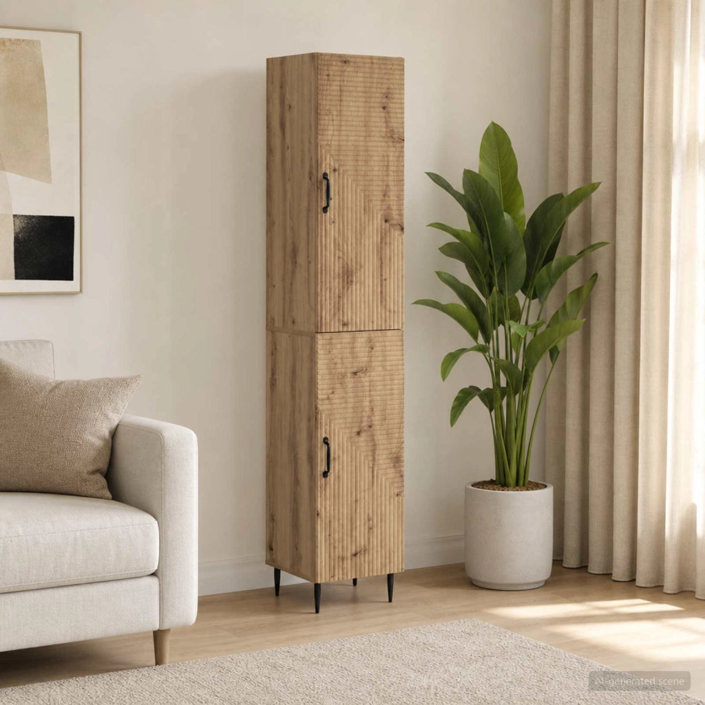 Set di armadi 2 pz Rovere Artigianale Legno ingegnerizzato 3416636