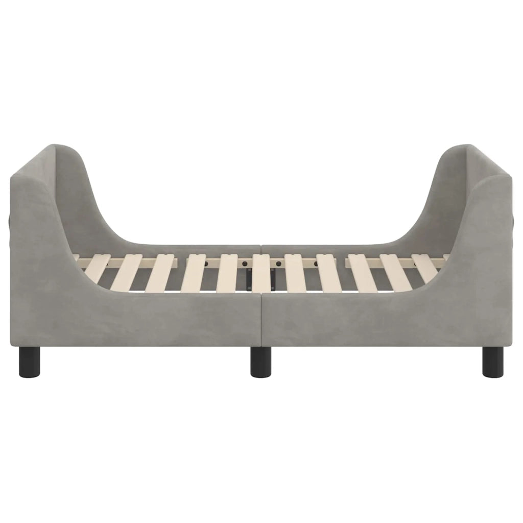 Struttura letto per bambini con testata Grigio chiaro 42010847