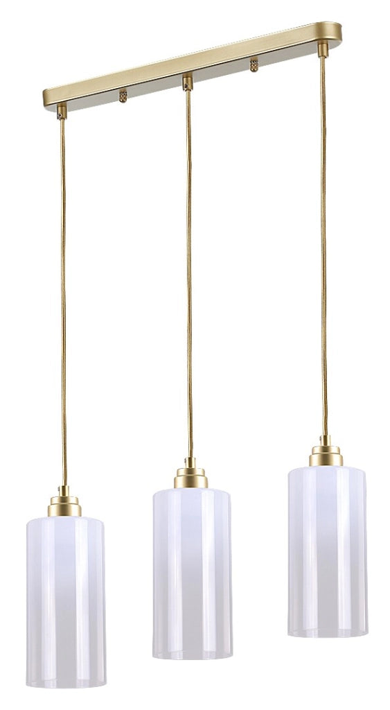 Lampada a sospensione Rabalux Panthea 3xE27 oro 170cm